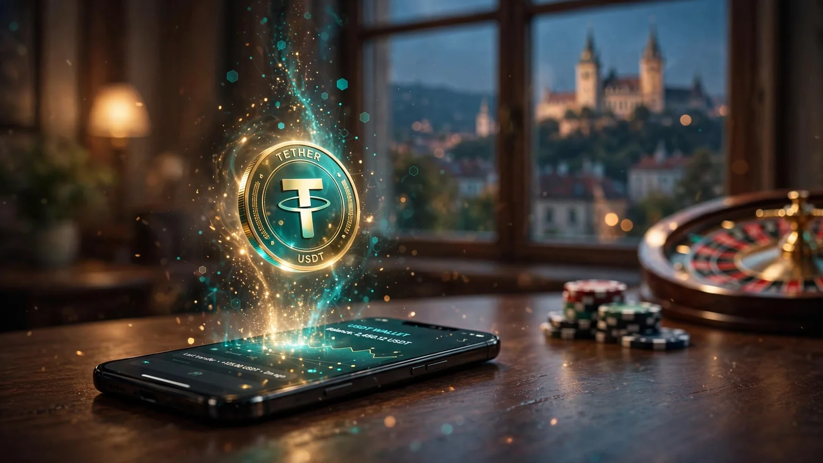 Tether kaszinók Magyarországon: befizetés és kifizetés